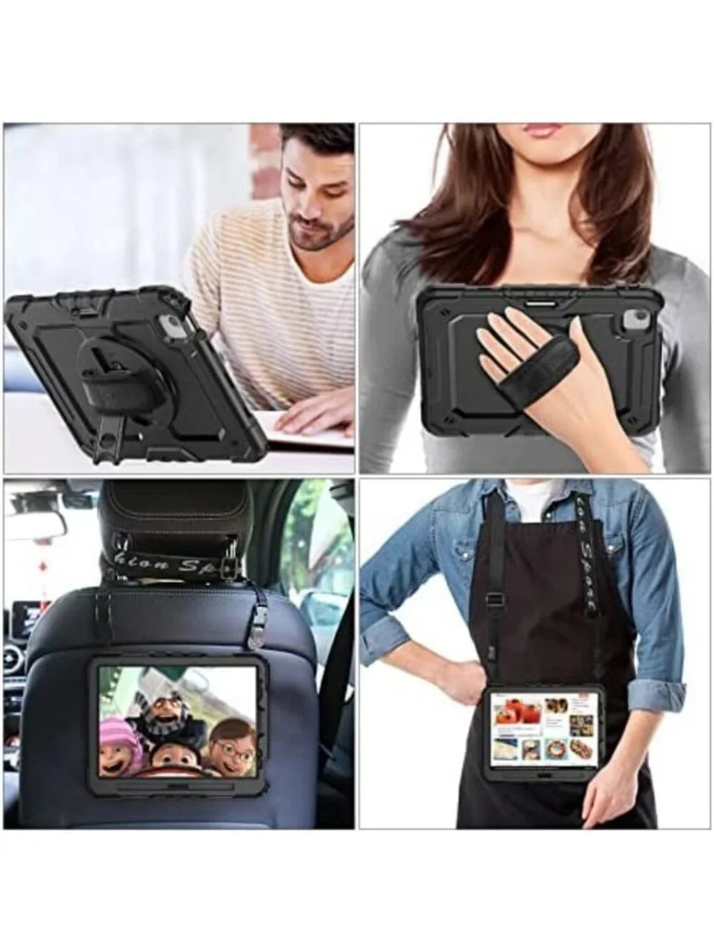 Durable iPad Air 5th/4th Gen & Pro 11 Case - Shockproof, Slim Fit, Lightweight